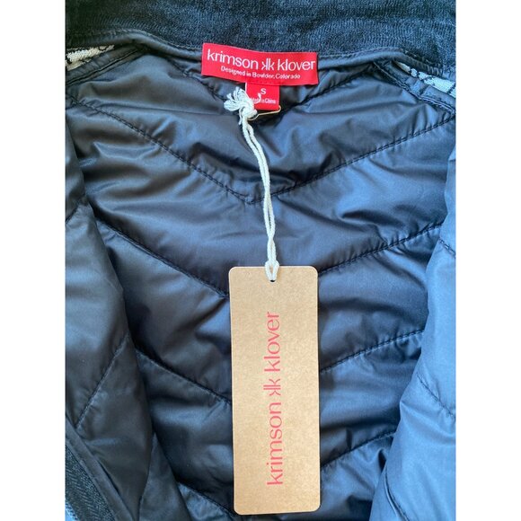 NWT Krimson Klover Nordic Switchback Jacket W's S Insulated Wool Black MSRP$219 - Picture 11 of 17